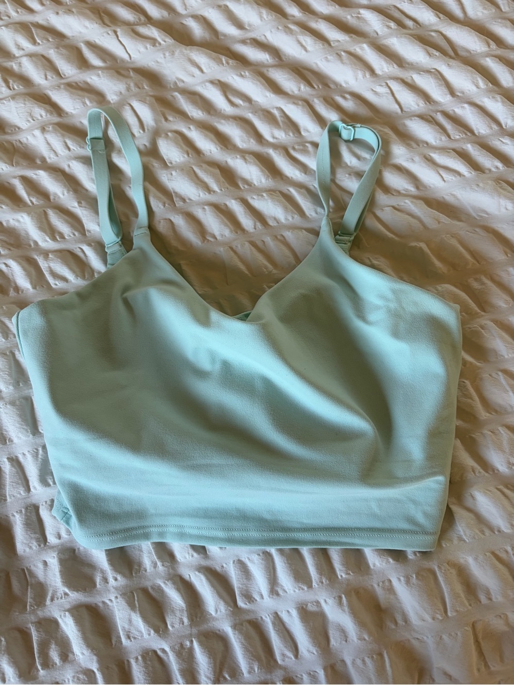 Athleta Mint Green Sports Bralette Crop